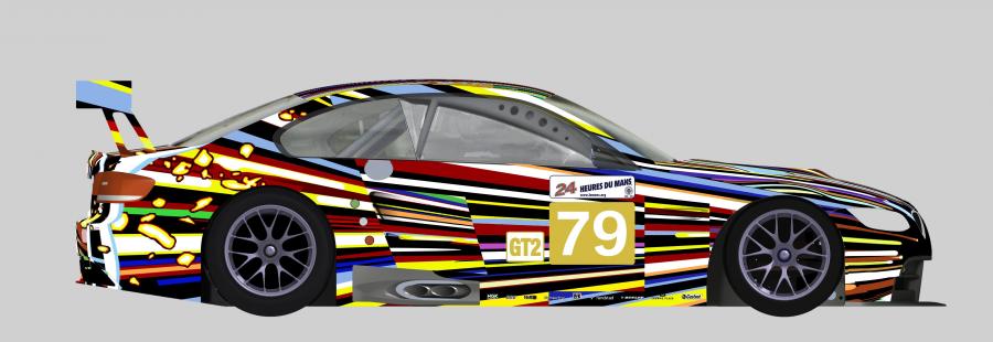  BMW M3 GT2 Art Car by Jeff Koons 2010 года  (фото 42 из 53)